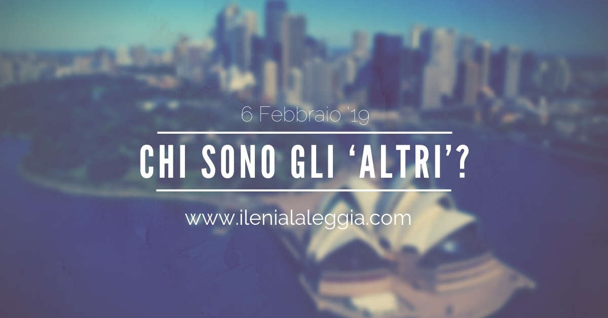 Chi sono gli ‘altri’?